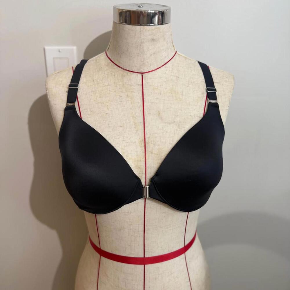 Soma Vanishing Back Full Coverage Front Closure Bra Women's Size 36C
